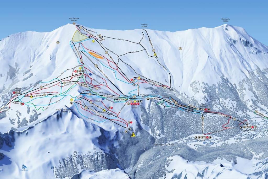 Studio Agreable Les Contamines-Montjoie Dış mekan fotoğraf